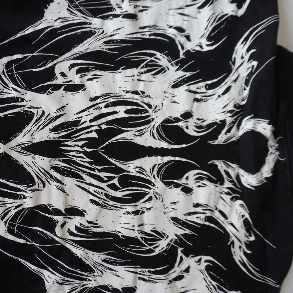 Breathe Divinity Abyssal Wrath Oversized Pullover Hoodie